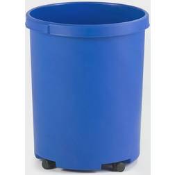 HAN Waste paper bin, plastic, capacity 50 l, HxÃ 490 x 430 mm, blue Staukasten